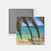 Halkidiki-Kühlschrankmagnet Magnet (Vorderseite/Rückseite)