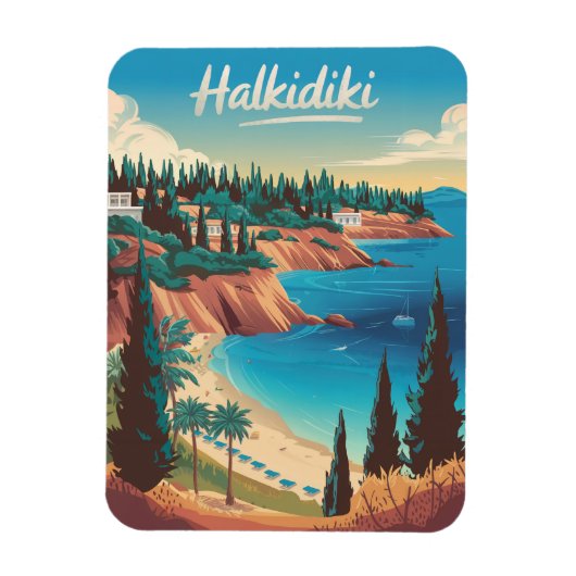 Halkidiki Magnet (Vertikal)