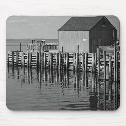 Hall's Hafen B&amp;W Mousepad (Vorne)