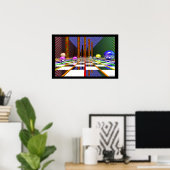 Hall der Selbstreflexion. Poster (Heimbüro)