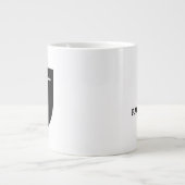 Hall Familienwappen Jumbo-Tasse (Vorderseite)
