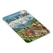 Hall in Tirol Österreich Magnet (Rechte Seite)