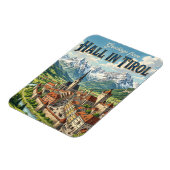 Hall in Tirol Österreich Magnet (Linke Seite)
