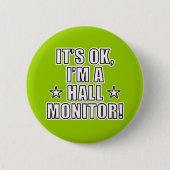 Hall-Monitor Button (Vorderseite)