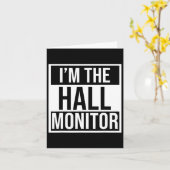 Hall-Monitor-Geschenk an Schüler Karte (Gelbe Blume)