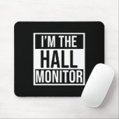 Hall-Monitor-Geschenk an Schüler zurück Mousepad (Mit Mouse)