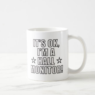 Hall-Monitor Kaffeetasse