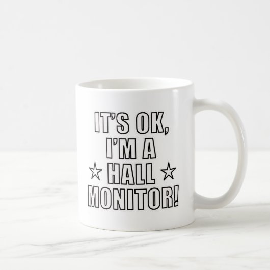Hall-Monitor Kaffeetasse (Rechts)
