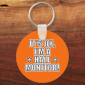 Hall-Monitor Schlüsselanhänger (Vorderseite)