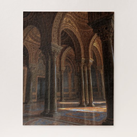 Hall of Infinite Light" Puzzle (Vertikal)