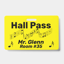 Hall Pass Music Theme Ausweis