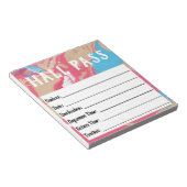 Hall Pass Notizblock (angewinkelt)