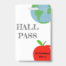 Hall-Pass Personalisiert
