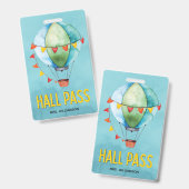 Hall Pass School Teacher Colorado Ausweis (Vorder- & Rückseite)