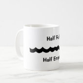 Hall voll halb leer kaffeetasse (Vorderseite Links)