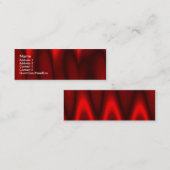 Hall von Flamme II Mini Visitenkarte (Vorne/Hinten)