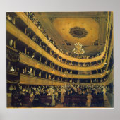 Hall von Gustav Klimt Poster (Vorne)
