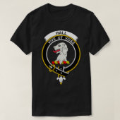 Hall Wappen Tartan Clan Scottish Clan T-Shirt (Design vorne)