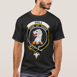 Hall Wappen Tartan Clan Scottish Clan T-Shirt