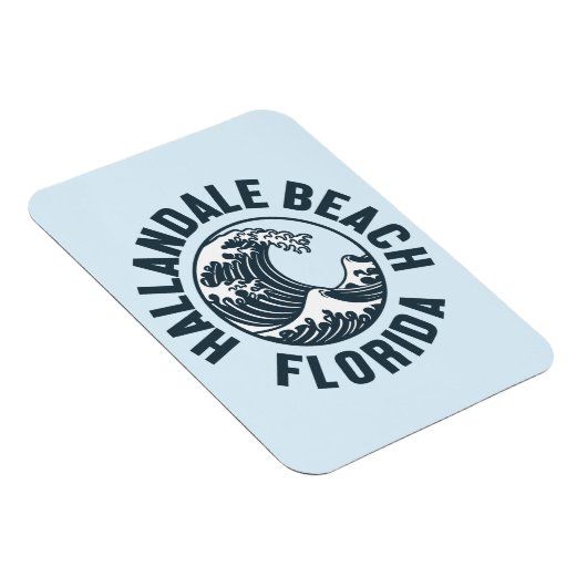 Hallandale Beach, Florida Magnet (Rechte Seite)