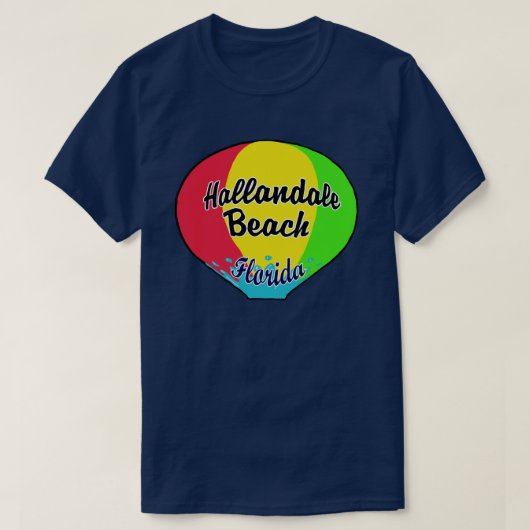 Hallandale Beach Water Sphere Shirt (Design vorne)