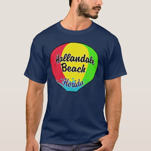Hallandale Beach Water Sphere Shirt (Vorderseite)
