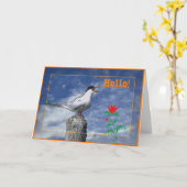 Hallarte Karte (Gelbe Blume)