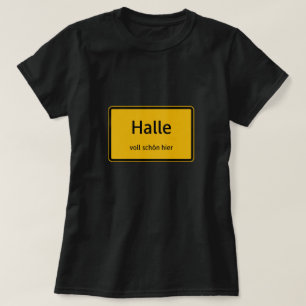 Halle Damen Frauen T-Shirt Tshirt Shirt