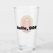 Halle, DDR Glas (Rückseite)