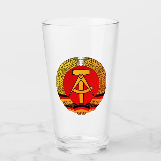 Halle, DDR Glas (Vorderseite)