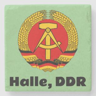 Halle, DDR Steinuntersetzer