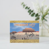 Halle der Obersten Harmonie, Verbotene Stadt, Chin Postkarte (Stehend Vorderseite)