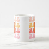 Halle Retro Name Pottery Hobby Kaffeetasse (Mittel)