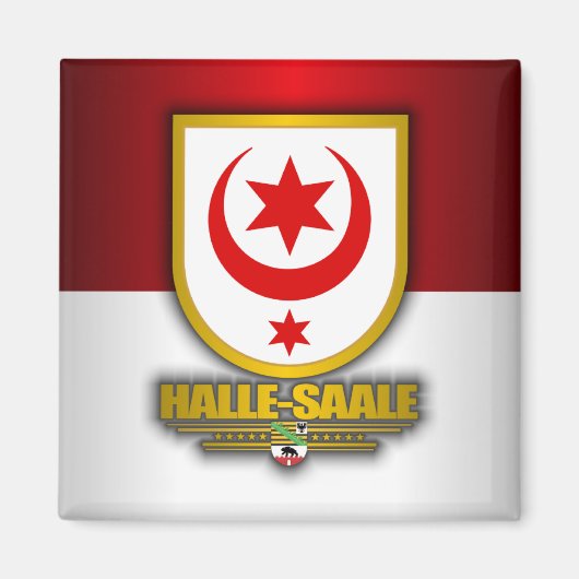 Halle-Saale Magnet (Vorne)