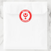 Halle (Saale) RundEmblem Runder Aufkleber (Tasche)