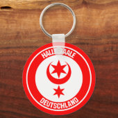 Halle (Saale) RundEmblem Schlüsselanhänger (Vorderseite)