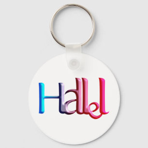 Hallel.png Schlüsselanhänger