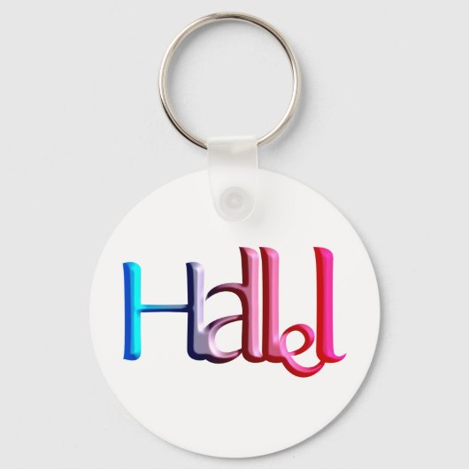 Hallel.png Schlüsselanhänger (Vorderseite)