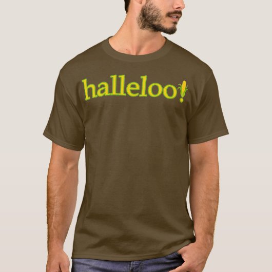 Halleloo Corn Queen - Funny Drag Queen Premium T-Shirt (Vorderseite)