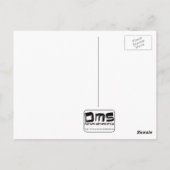 Hallelu Yah! (Gold) Postkarte (Rückseite)