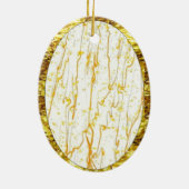 Halleluiah Engel im Buntglas Keramik Ornament (Hinten)