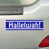 Halleluja! Autoaufkleber (Auf Auto)