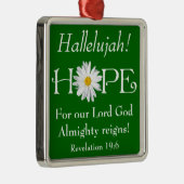 Halleluja! Herr Gott regiert! Weihnachtsschmuck 3 (Rechts)