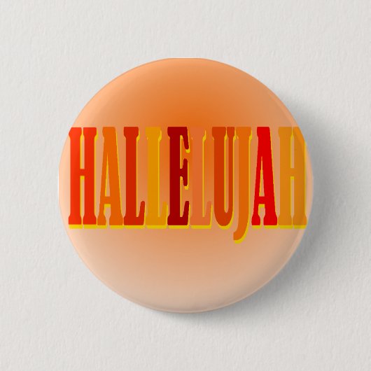 Halleluja-Knopf Button (Vorderseite)