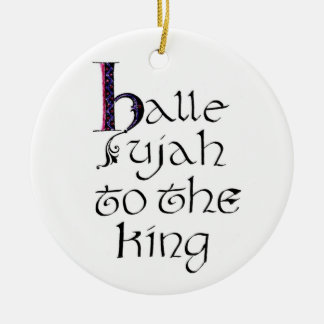 Halleluja zum König Ornament
