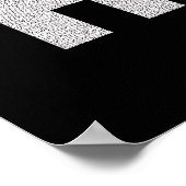 Hallelujah 36 x 24 Poster (Ecke)