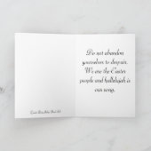 Hallelujah Feiertagskarte (Innenseite)