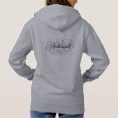 Hallelujah Monogramm Hoodie (Rückseite)