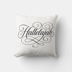 Hallelujah Monogramm Kissen