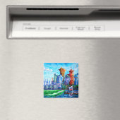 Hallelujah Point Vancouver Magnet (In Situ (Geschirrspüler))